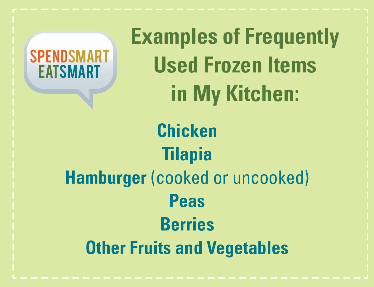 frequent frozen items