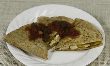 Sweet and Tangy Chicken Quesadillas