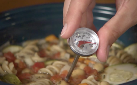 Use a food thermometer