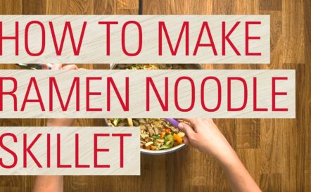 How to make ramen noodle skillet video