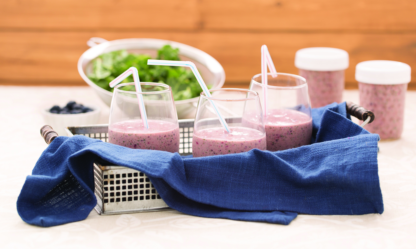Berry and Greens Smoothies