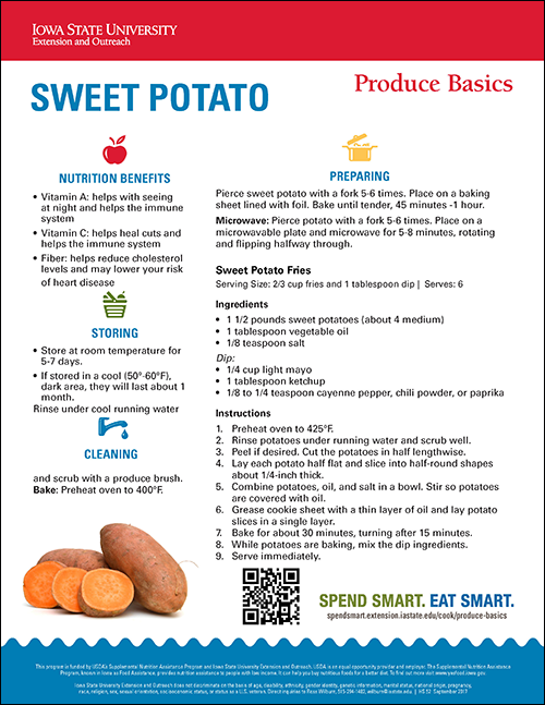 Produce Basics - Sweet Potato