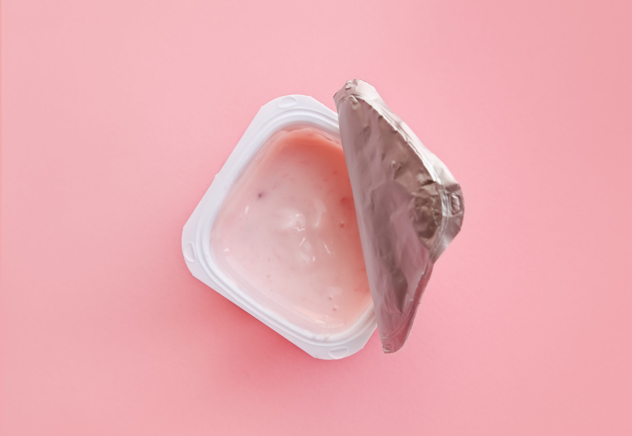 container of yogurt