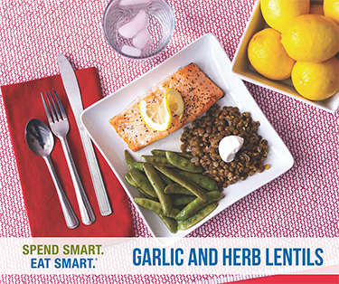 Garlic and Herb Lentils