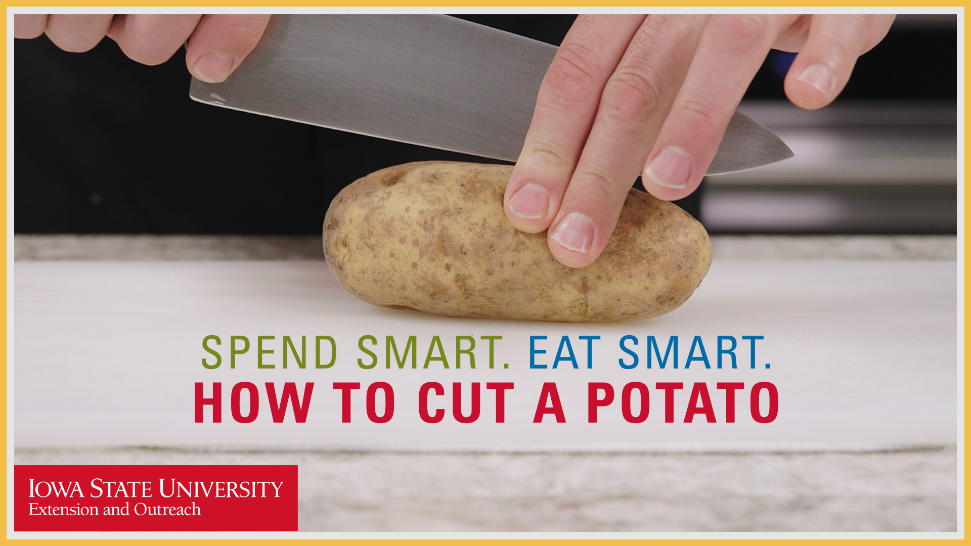 How to Cut a Potato