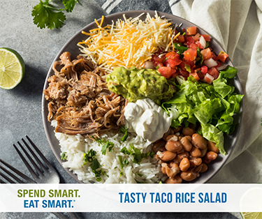 Tasty Taco Rice Salad