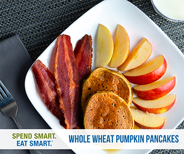 Whole Wheat Pumpkin Pancakes