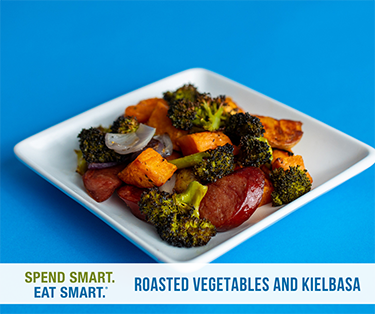 Roasted Vegetables and Kielbasa