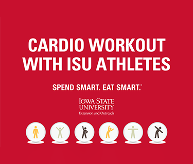 cardio workout with ISU athletes 